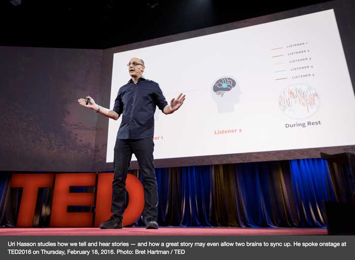 How our brains respond to story by Uri Hasson